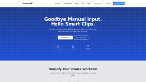 InvoiceClip - AI-Powered Invoice Scanner Tool