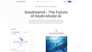 SeeDream 4 - Ultra-Fast AI Image Generation Tool