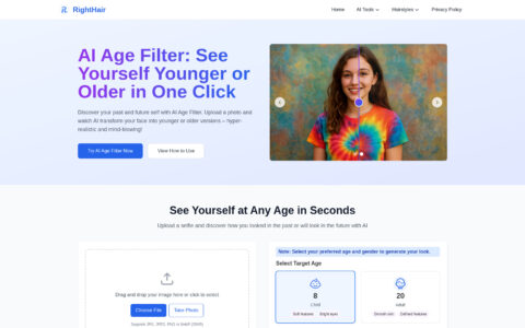 AI Age - Free AI Face Age Progression Tool Online