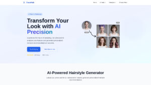 FaceHair - Free AI Hairstyle Try-On Tool | Virtual Makeover
