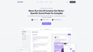 Virally - AI-Powered Social Media Content Tool
