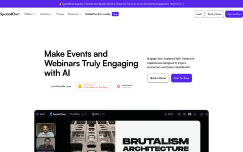 SpatialChat - AI-Powered Virtual Events Platform | Free