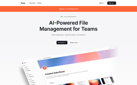 Peony - AI-Powered Document Management | Free Tool