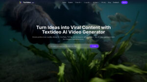 Textideo - AI Video Generator | Create Cinematic Videos Free