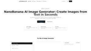 Nano Banana AI - Free AI Image Generator Online