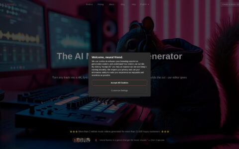 AI Music Video Generator - Create 4K Videos Instantly | Free AI Tool