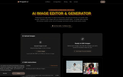 Imagable AI Image Editor - Free AI Photo Editing Tool Online