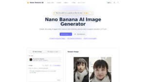 Nano Banana AI - Free AI Image Generator & Editor Online