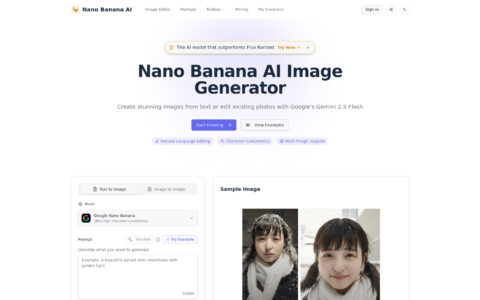 Nano Banana AI - Free AI Image Generator & Editor Online
