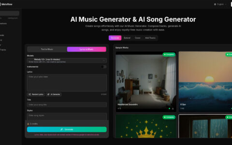 Meloflow AI - AI Music Generator | Create Royalty-Free Songs