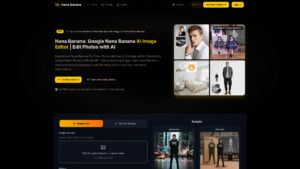 Nana Banana - AI-Powered Image Generator & Editor Tool
