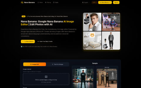 Nana Banana - AI-Powered Image Generator & Editor Tool