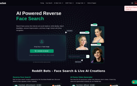 FaceSeek - AI Face Search - Reverse Image Search Tool