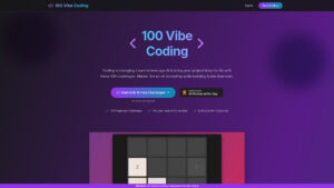 100 Vibe Coding - AI-Powered Coding Challenges | Free Online