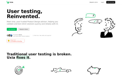 Uxia - AI-Powered User Testing Platform | Fast Insights