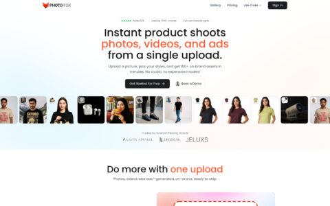 PhotoFox AI - AI Product Photography & Video Generator