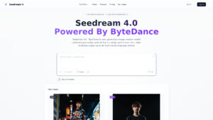 Seedream 4.0 - AI Image Generation & Editing Tool