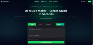 aimusicmaker - AI-Powered Music Creation Tool Online