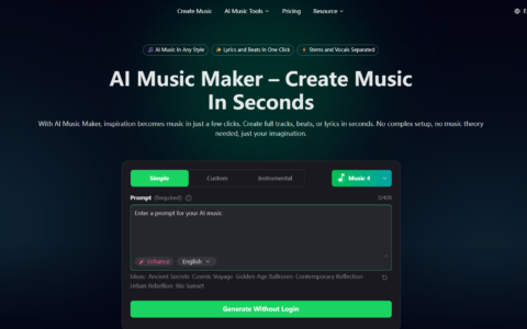 aimusicmaker - AI-Powered Music Creation Tool Online