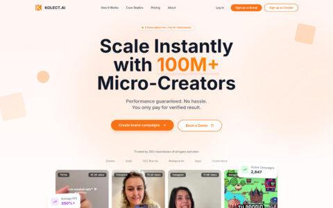 Kolect.AI - AI-Powered Creator Marketing Platform