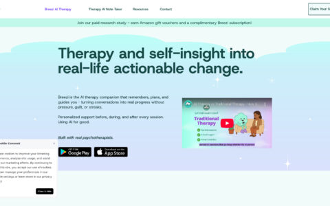 Breezi AI - Personal AI Therapy Companion Tool