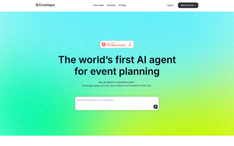Envelope - AI-Powered Event Management Tool | Free Online