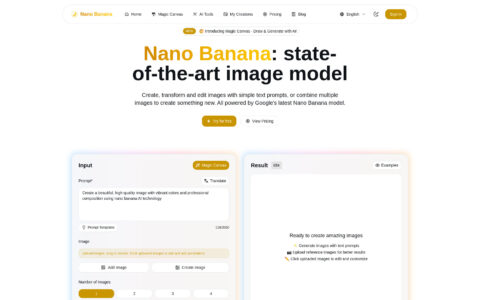 NanoBananaX - AI-Powered Image Generation & Editing Tool