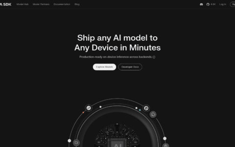 Nexa SDK - On-Device AI Inference Framework | Free Tool