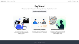 DryVocal - Free AI Vocal Isolation Tool Online