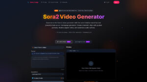 Sora 2 App - AI-Powered Video Generator Tool
