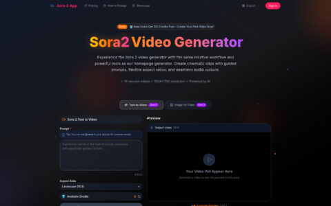 Sora 2 App - AI-Powered Video Generator Tool