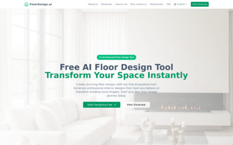 FloorDesign - Free AI Floor Design Tool Online