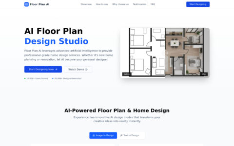 Floor Plan AI - Free AI-Powered Home Design Tool Online