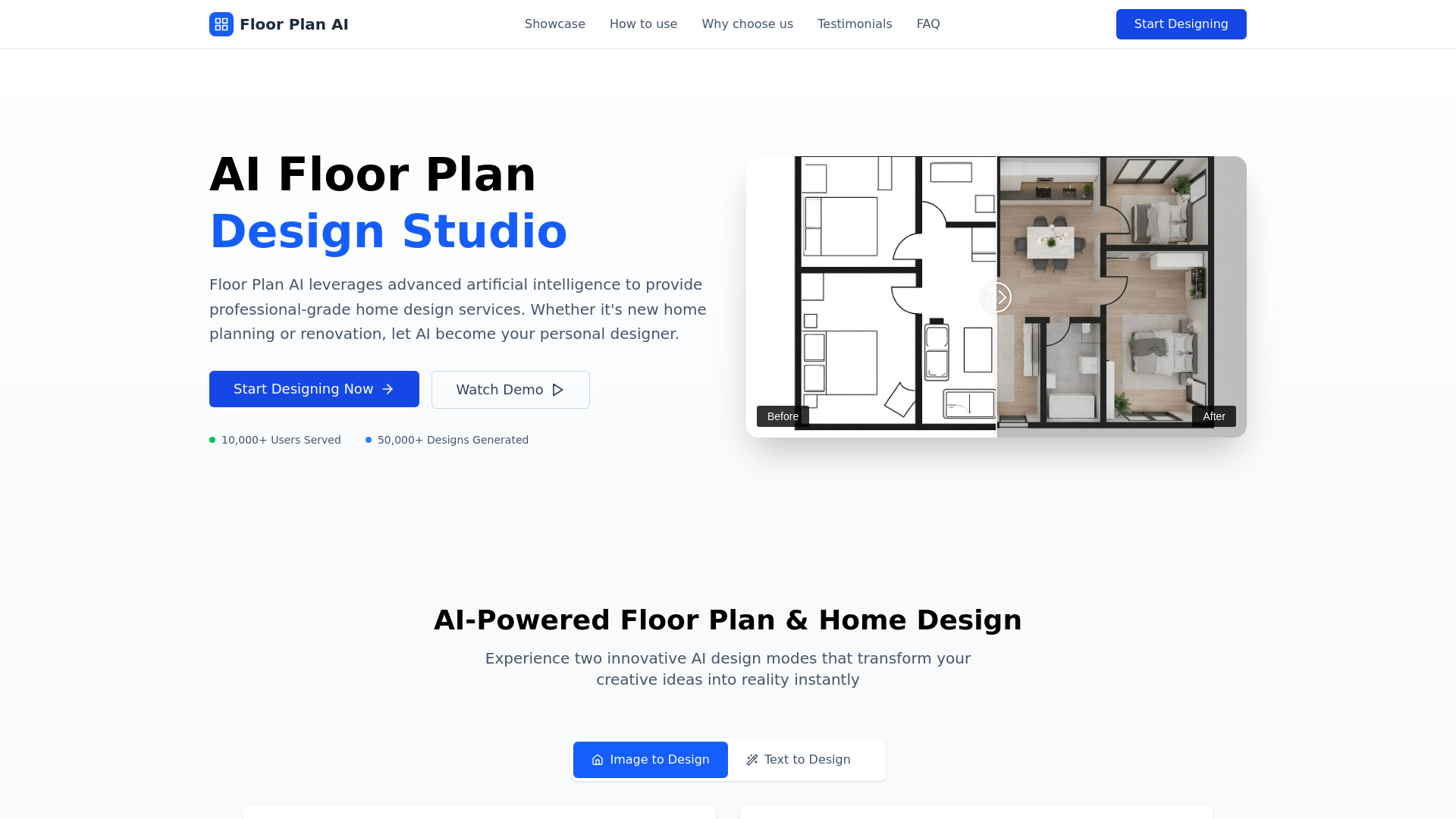 Floor Plan AI - Free AI-Powered Home Design Tool Online | tyy.AI Tools