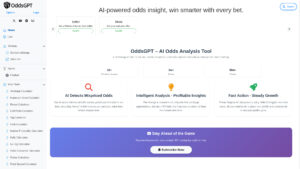 OddsGPT - AI Odds Analysis Tool for Sports Betting Arbitrage