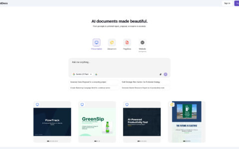 NextDocs - AI-Powered Document & Presentation Generator