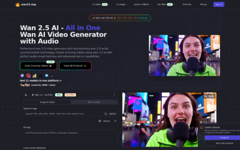 Wan 2.5 AI - Professional AI Video Generator | Audio Sync
