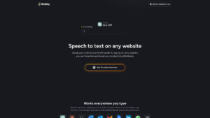 BlabbyAI Speech to text - AI Voice Typing Tool Free Online
