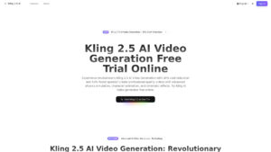 Kling 2.5 - AI Video Generator | Free Online Tool