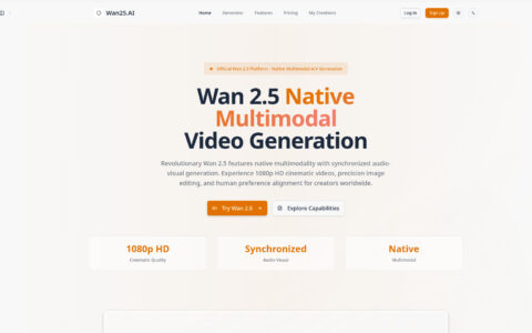 Wan 2.5 - AI-Powered Video Generation Tool | Free Online