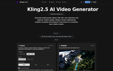 Kling 2.5 AI - AI-Powered Video Generator Tool