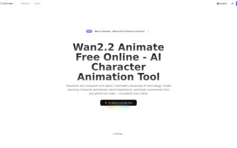 Wan 2.2 Animate - Free AI Character Animation Tool Online