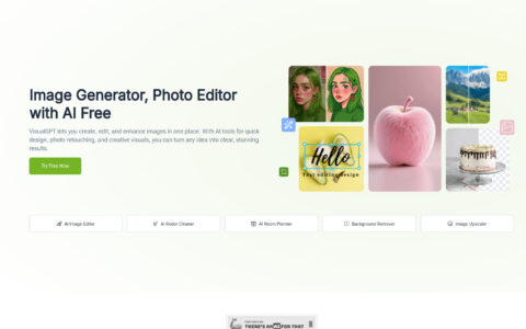 VisualGPT - Free AI Image Generator & Editor Online