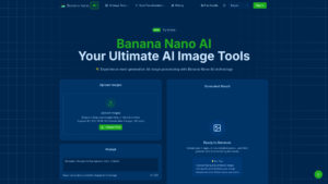 Banane Nano AI - Free AI Image Generation & Editing Tool