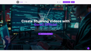 Sora 2 Web - Free AI Video Generator Online | No Watermark