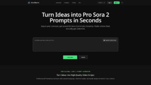 SoraShorts - Free AI Sora 2 Video Prompt Generator Online