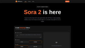 GPTSora - AI-Powered Video Generation Tool | Free Online