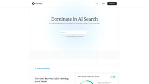 Searchify - AI-Powered Brand Visibility Analytics Tool