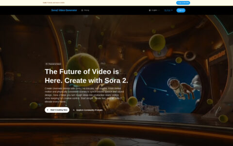 Sora2 AI - AI-Powered Video Generator Tool Online