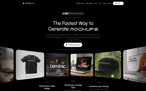 Mocku - AI-Powered Mockup Generator | Free Online Tool